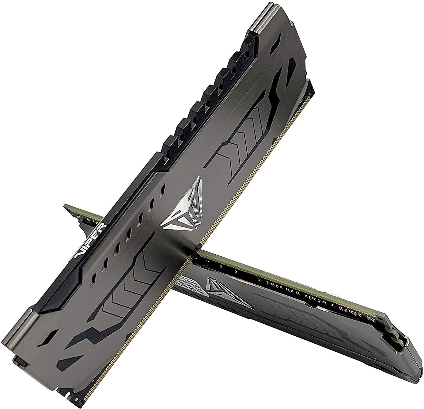 Patriot Viper Steel DDR4 RAM 16GB (2X8GB) 3200Mhz CL16 1.35V UDIMM Desktop Gaming Memory Kit Compatible with XMP - PVS416G320C6K