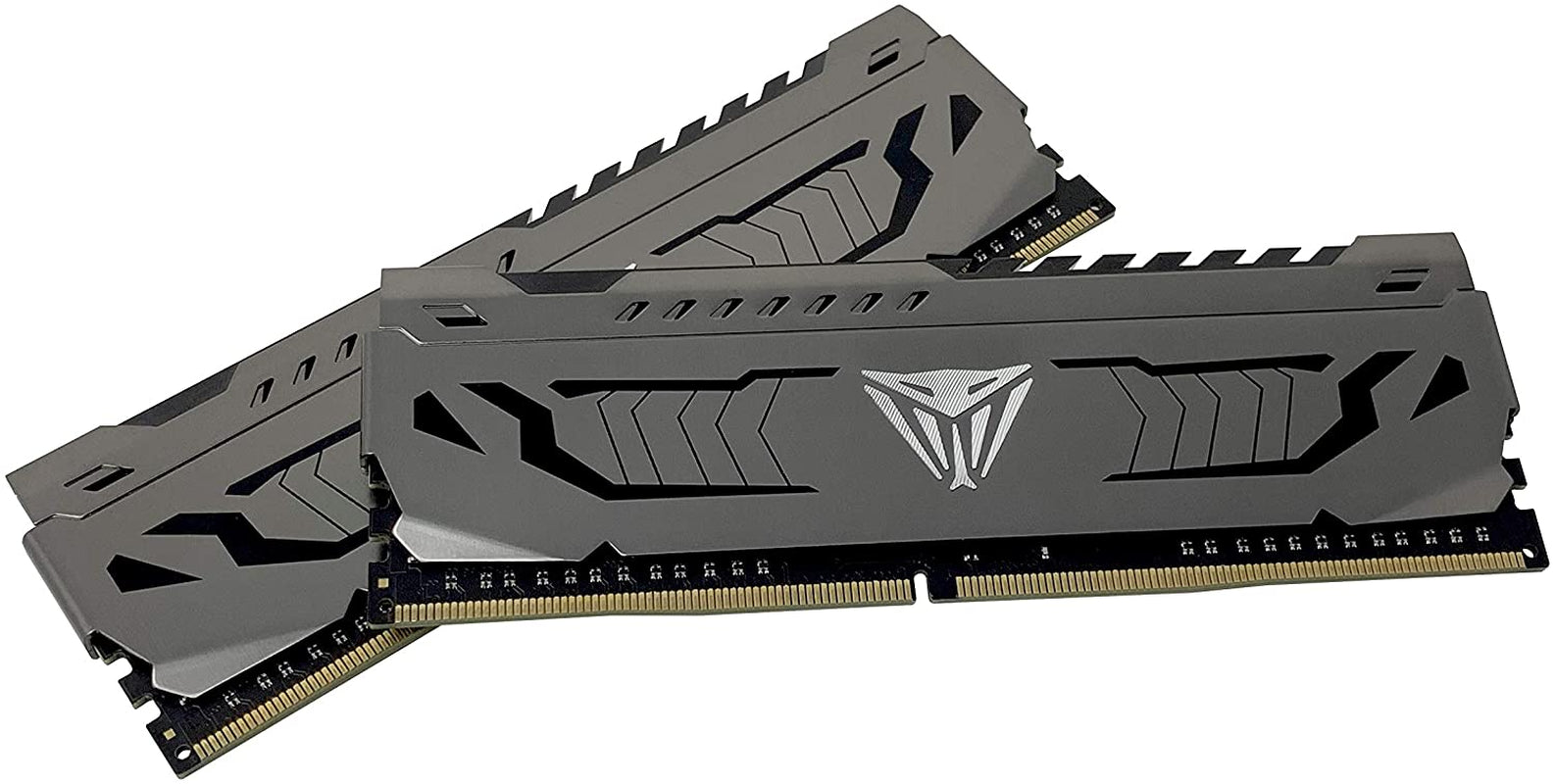 Patriot Viper Steel DDR4 RAM 16GB (2X8GB) 3200Mhz CL16 1.35V UDIMM Desktop Gaming Memory Kit Compatible with XMP - PVS416G320C6K